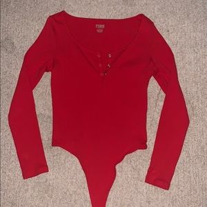PINK Longsleeve bodysuit
